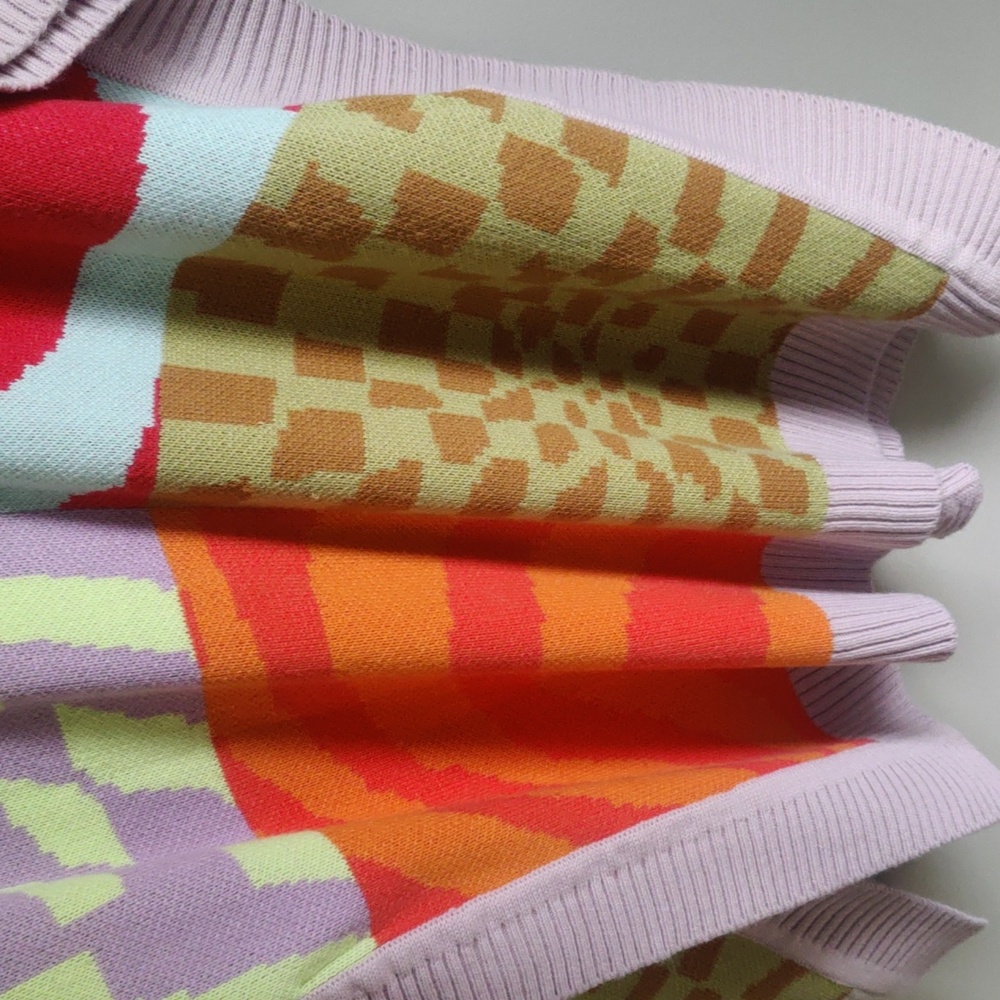 Urban Outfitters Multicolor Hooded Vest - Picture 6 of 7